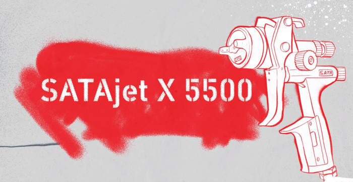 satajet x 5500 brand new